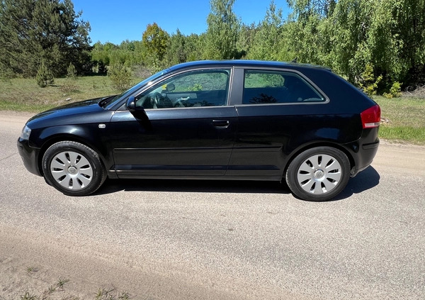 Audi A3 cena 19500 przebieg: 293500, rok produkcji 2008 z Nowy Dwór Gdański małe 92